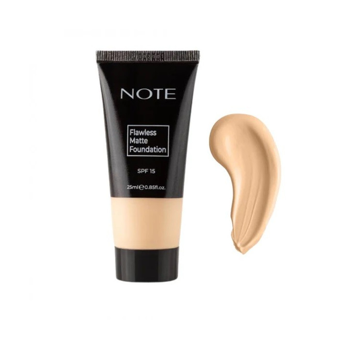 NOTE Liquid Foundation Flawless Matte Teint Mat| YOUSARSSIF