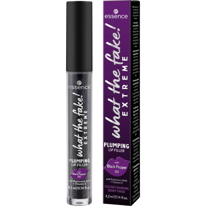ESSENCE LIPGLOSS WHAT THE FAKE EXTREME BLACK PEPPER- Acheter en ligne | Yousarssif Tunisie