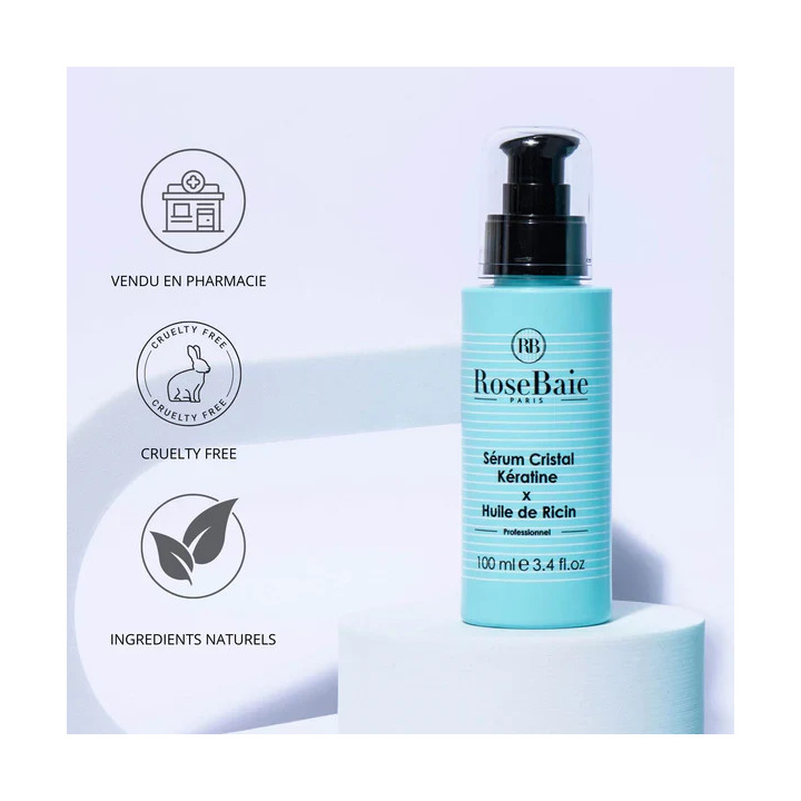 ROSE BAIE SERUM HUILE DE RICIN - Acheter en ligne | Yousarssif Tunisie