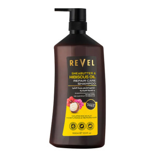 REVEL SHAMPOING SHEA BUTTER AND HIBISCUS OIL 1L