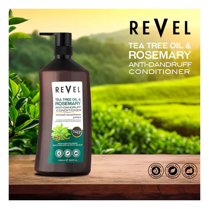 REVEL APRÈS SHAMPOING TEA TREE OIL AND ROSMARY 1L