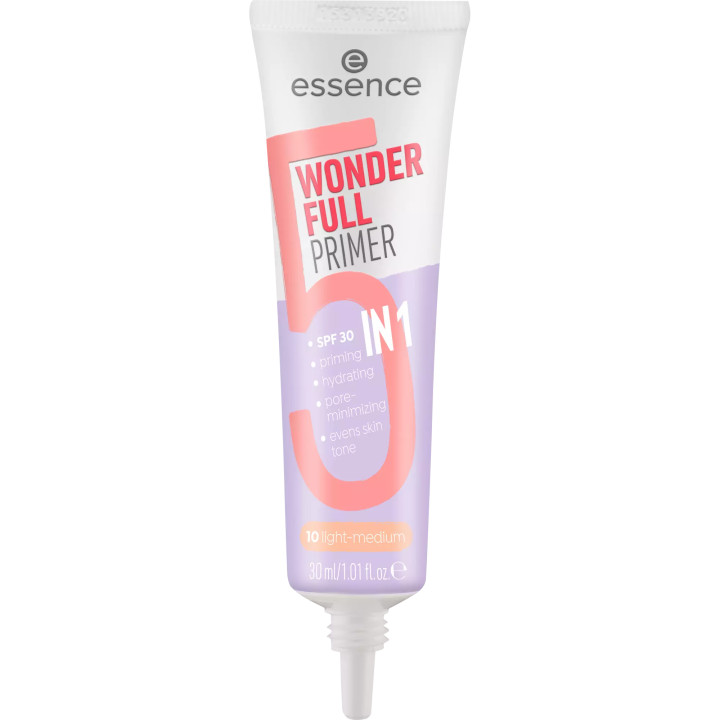 ESSENCE PRIMER 5EN1 SPF 30 WONDER FULL |Yousarssif Tunisie