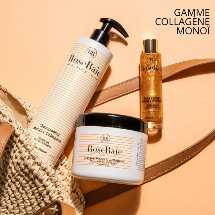 ROSE BAIE SHAMPOING MONOI ET COLLAGENE |Yousarssif Tunisie