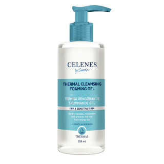 CELENES THERMAL GEL NETTOYANT DRY/SENSITIVE SKIN 250 ML