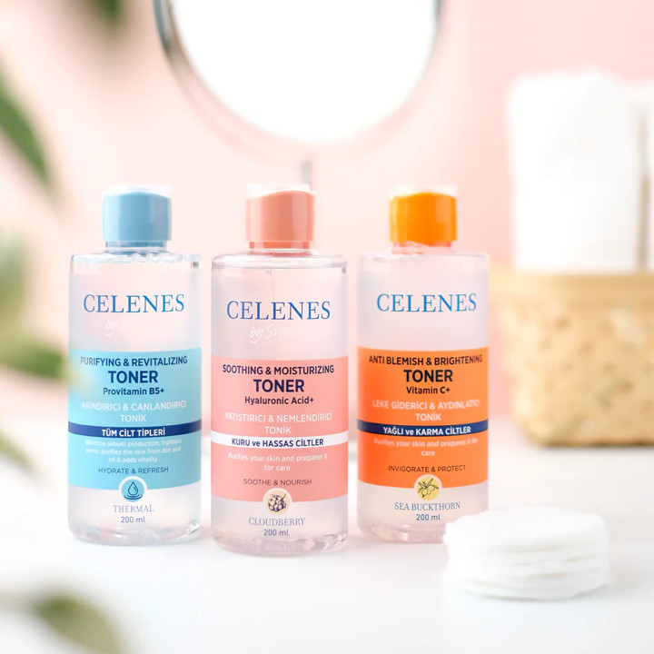 CELENES THERMAL TONER ALL SKIN TYPES- Acheter en ligne |Yousarssif Tunisie