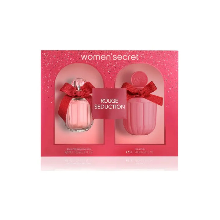 Coffret Femme Women'Secret – Rouge Seduction (EDP 100 ml + Lait Corps 200 ml) Coffret Femme Women'Secret – Rouge Seduction (EDP 100 ml + Lait Corps 200 ml)