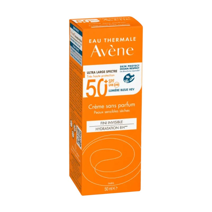 AVENE Écran Invisible SPF50+Gel Nettoyant Gratuit  |Yousarssif Tunisie