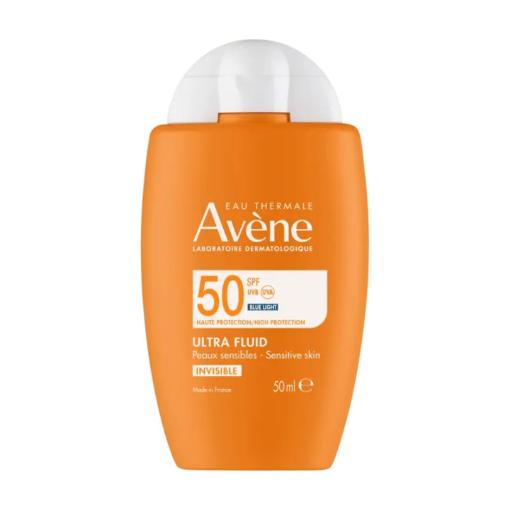 AVENE ECRAN ULTRA FLUID INVISIBLE SPF 50+|Yousarssif Tunisie
