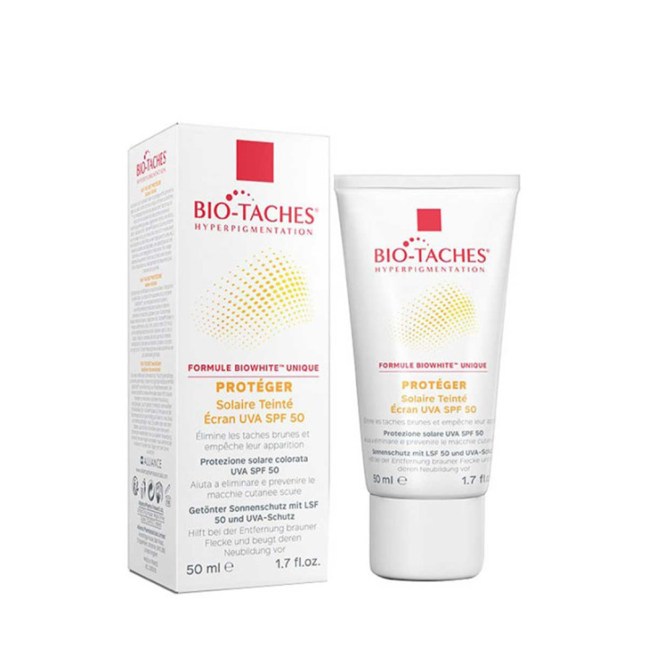 BIOTACHES ECRAN TEINTE BIOWHITE SPF50 BIOTACHES ECRAN TEINTE BIOWHITE SPF50