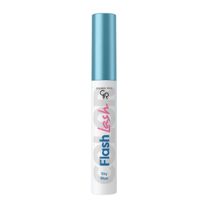 GOLDEN ROSE MASCARA FLASH LASH SKY BLUE