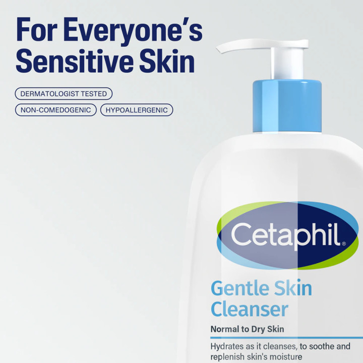 CETAPHIL GEL NETTOYANT GENTLE SKIN | Yousarssif Tunisie