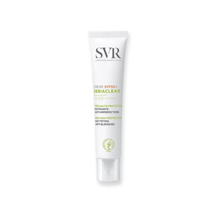 SVR ECRAN SEBIACLEAR MATTIFIANT SPF50+