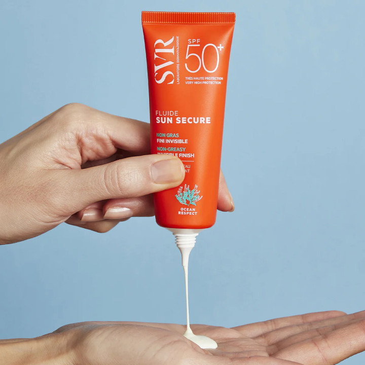 SVR ECRAN SUN SECURE FLUIDE INVISIBLE SPF 50+ | Yousarssif Tunisie