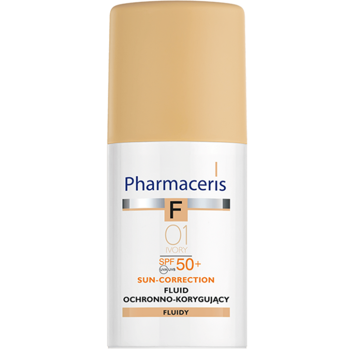 PHARMACERIS ECRAN FLUID FOUNDATION SPF50+ 01