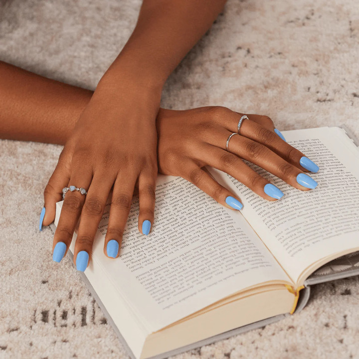 KISS FAUX ONGLES IMPRESS SERENE BLUE (IMC513C) | Yousarssif Tunisie