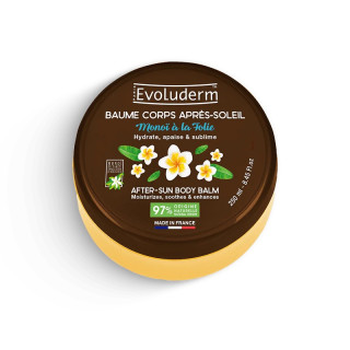 EVOLUDERM BAUME CORPS APRES SOLEIL MONOI 250ML