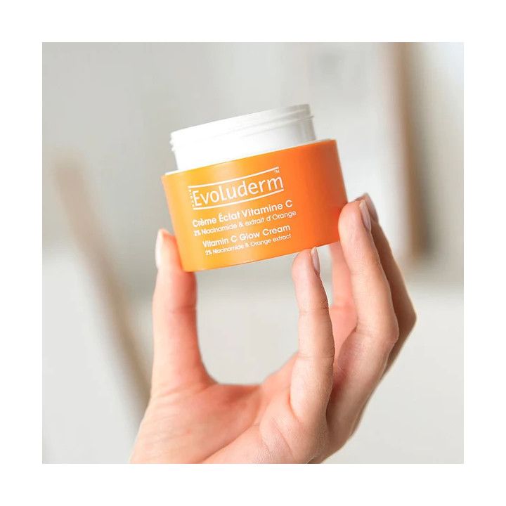 EVOLUDERM CREME VITAMIN C GLOW CREAM 50ML | Yousarssif Tunisie