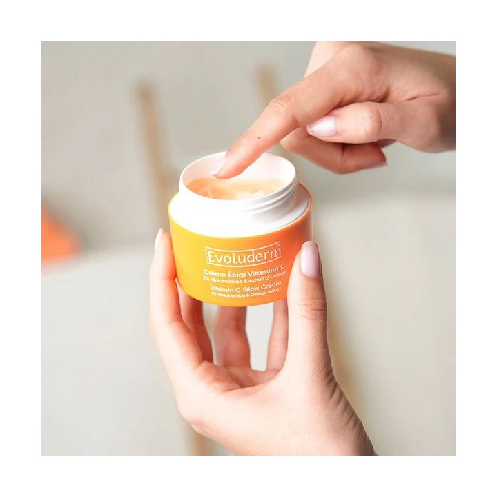 EVOLUDERM CREME VITAMIN C GLOW CREAM 50ML | Yousarssif Tunisie