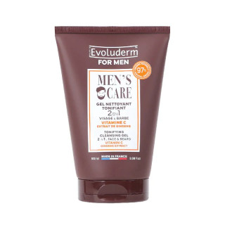 EVOLUDERM GEL TONIFIANT 2EN1 MEN CARE 100ML