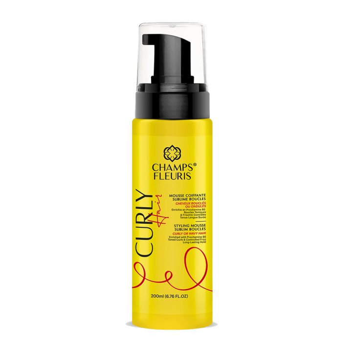 CHAMPS FLEURIS MOUSSE BOUCLANTE CURLY HAIR 200ML