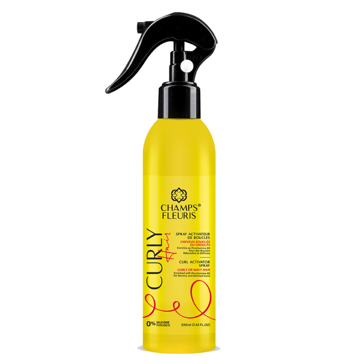 CHAMPS FLEURIS SPRAY ACTIVATEUR BOUCLES CURLY HAIR 220ML CHAMPS FLEURIS SPRAY ACTIVATEUR BOUCLES CURLY HAIR 220ML