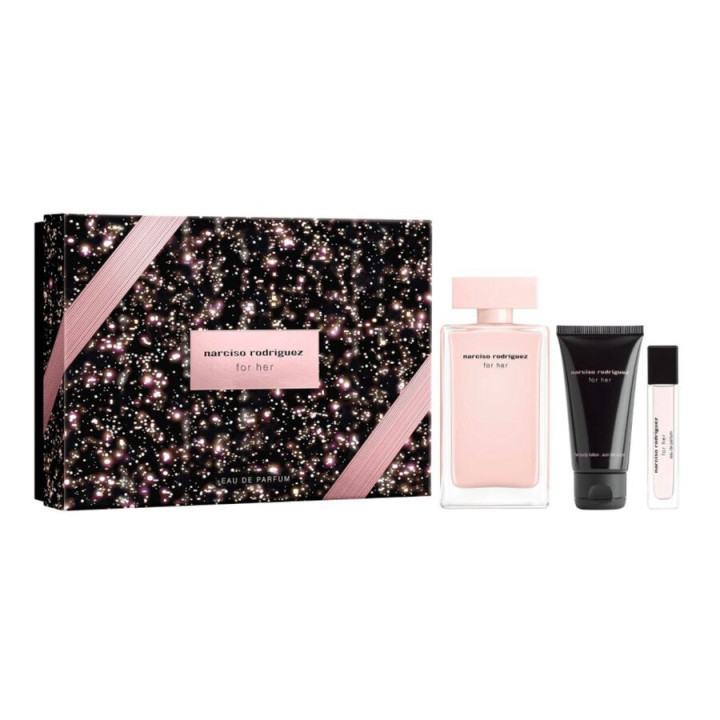 NARCISO RODRIGUEZ COF F FOR HER (EDP50ML+BL75ML+10ML EDP)