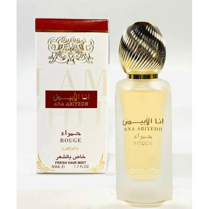 LATTAFA PARFUM CHEVEUX ANA ABIYEDH ROUGE 50ML
