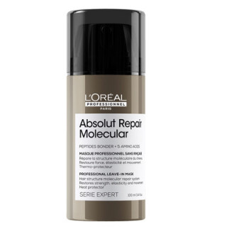 L'OREAL SERIE EXPERT MASQUE LEAVE-IN ABSOLUT REPAIRE MOLECULAR 100ML