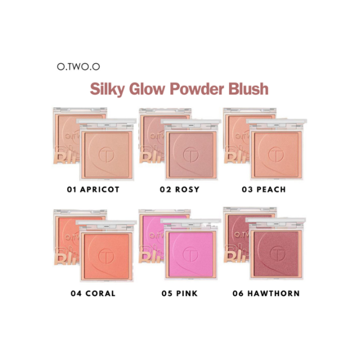 O.TWO.O BLUSH POWDER SILKY GLOW 03