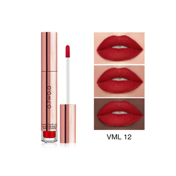 O.TWO.O LIPGLOSS LACQUER VELVET MAT 12
