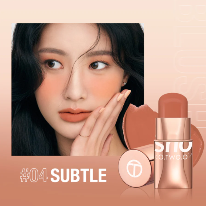O.TWO.O BLUSH STICK MOUSSE GLOW COLOUR BOUNCE 04