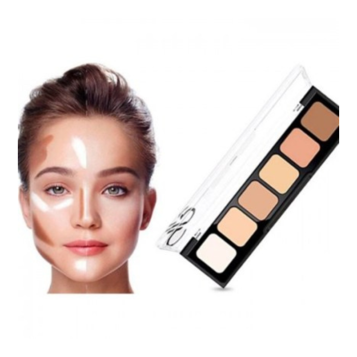 GOLDEN ROSE CREAM CORRECT AND CONCEAL PALETTE 6PC