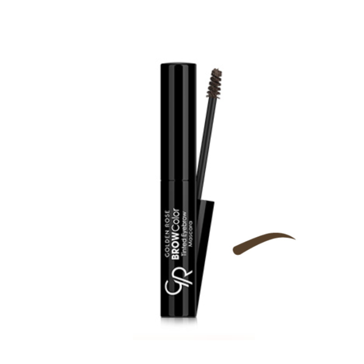 Golden Rose Eyebrow Mascara – Gel coloré et fixant sourcils
