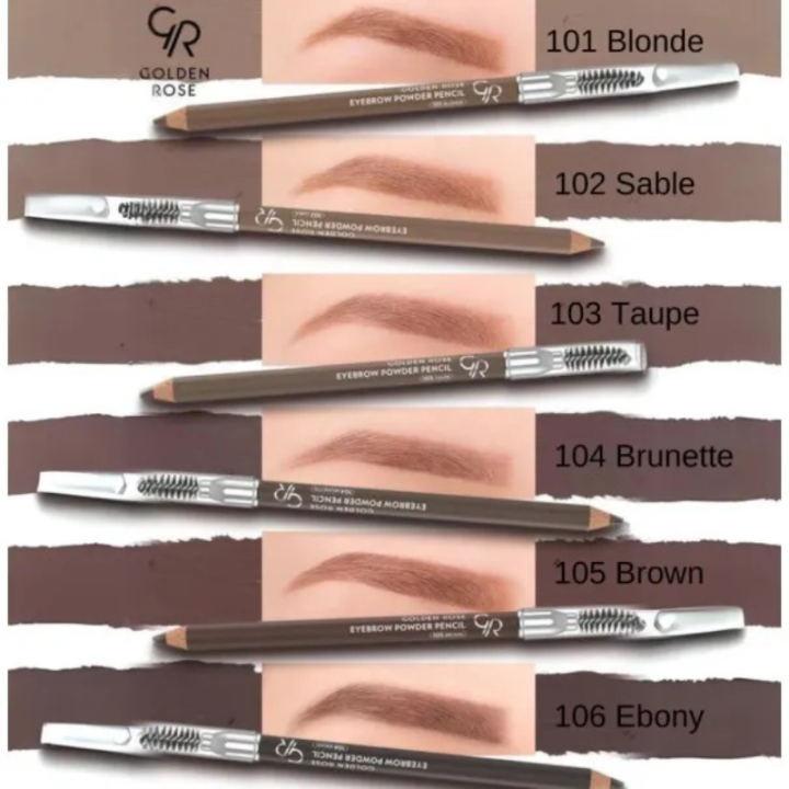 GOLDEN ROSE EYEBROW POWDER PENCIL