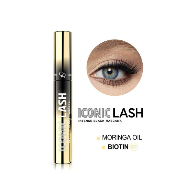GOLDEN ROSE MASCARA ICONIC LASH INTENSE BLACK