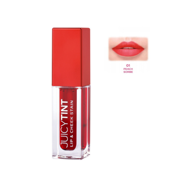 LIP AND CHEEK JUICY TINT STAIN 01