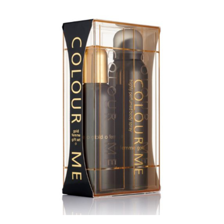 COLOUR ME COF F GOLD (EDP100ML+DEO150ML)