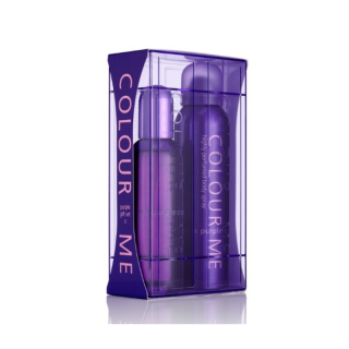 COLOUR ME Coffret  F PURPLE (EDP100ML+DEO150ML)