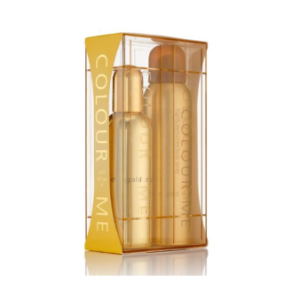 COLOUR MECoffret Homme  GOLD (EDP100ML+DEO150ML)