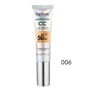 TOPFACE CC CREAM NATURAL GLOW SPF 50+
