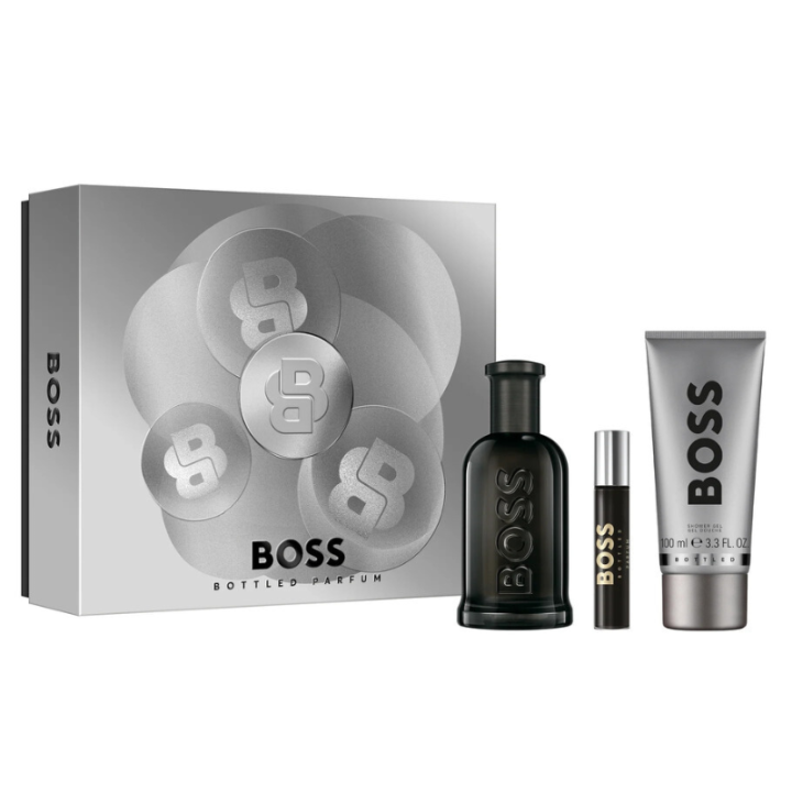 BOSS COF H BOTTLED PARFUM (EDP100ML+EDP10ML+S.G100ML)