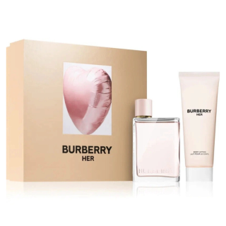 BURBERRY COF F BURBERRY HER (EDP 50ML+LAIT 75ML )