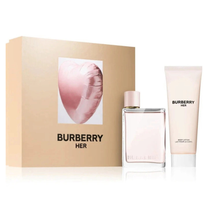 BURBERRY COF F BURBERRY HER (EDP 50ML+LAIT 75ML )