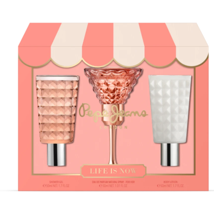 PEPE JEANS COF F LIFE NOW (EDP30ML+B.L50ML+S.G50ML)