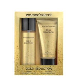 WOMEN'SECRET COF F GOLD SEDUCTION (B.MIST 85ML+B.L 90ML)