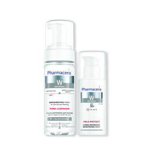 Achetez Pack Éclaircissant Pharmaceris  Soin Anti-Taches  SPF50+.