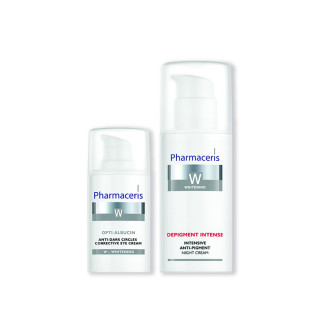 Achetez Pack Duo Éclair Pharmaceris – Nuit & Contour Yeux Anti-Taches.