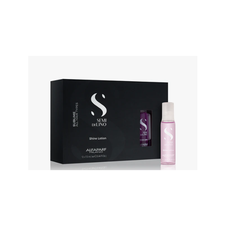 Alfaparf Semi Di Lino Shine Oil 12x13ml – Huile capillaire brillance