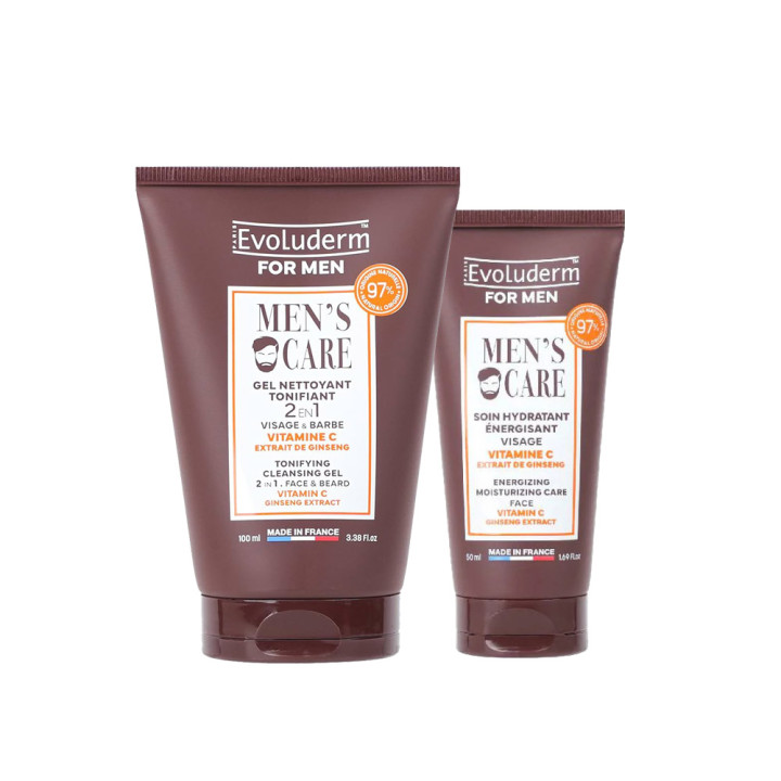 Pack Gel Tonifiant MEN (CREME ENERGISSANTE+GEL TONIFIANT)
