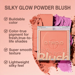Achetez O.two.o Blush Powder Silky Glow – Blush en Poudre Lumineux